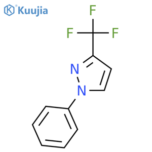 1-Phenyl-3-(trifluoromethyl)-1H-pyrazole structure