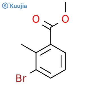 Methyl 3-bromo-2-methylbenzoate structure