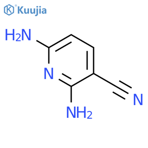 2,6-diamino-3-Pyridinecarbonitrile structure