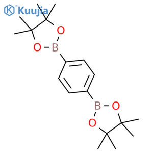 1,4-Bis(4,4,5,5-Tetramethyl-1,3,2-dioxaborolan-2-yl)benzene structure